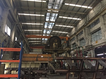 6300噸壓力機(jī)主軸軸承位磨損修