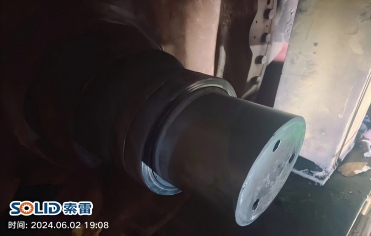 烘缸軸承位磨損了大家知道怎么修么
